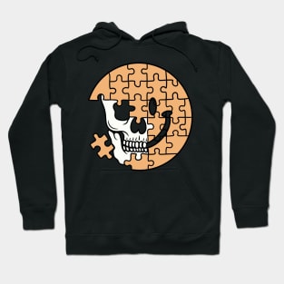 Smile and skull Hoodie